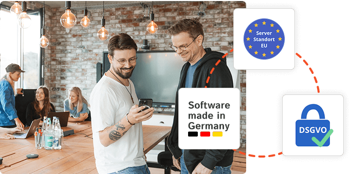 Flexible Zeiterfassung mit der Mobile App