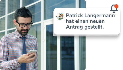 Nachricht auf dem Handy