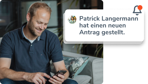 Nachricht auf dem Handy