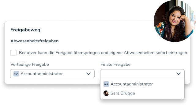 Freigabeweg festlegen