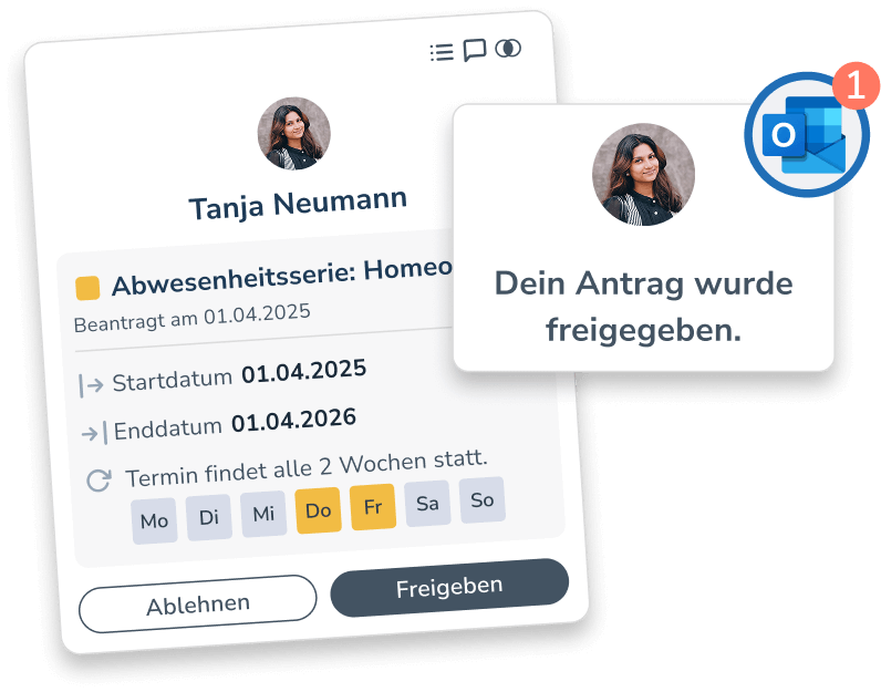 Urlaubsplaner Anfrage