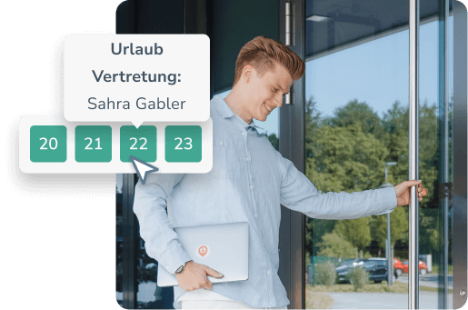 Vertretung im Teamkalender