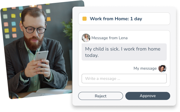 communication via personizer