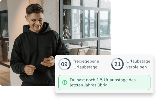 Urlaubskonto in Personizer