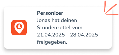 App Benachrichtigung