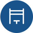 Ergnomischer Arbeitsplatz (Icon)
