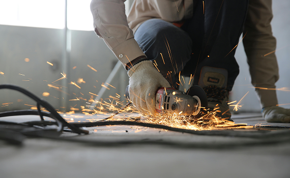 Handwerker am arbeiten
