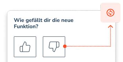Feedback zu Personizer abgeben