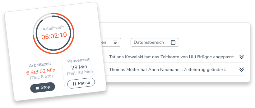 Arbeitszeit Dokumentation