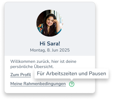 Profil in Personizer