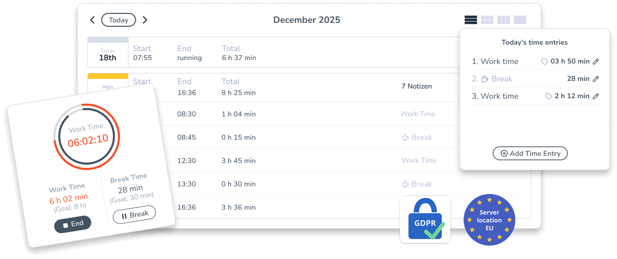 Time tracking Overview