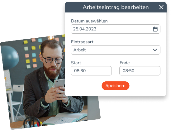 zeiteintrag bearbeiten