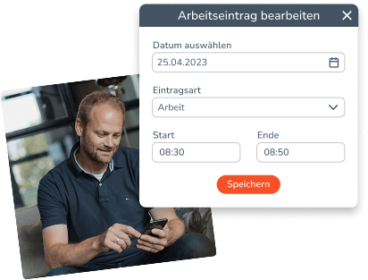 zeiteintrag bearbeiten
