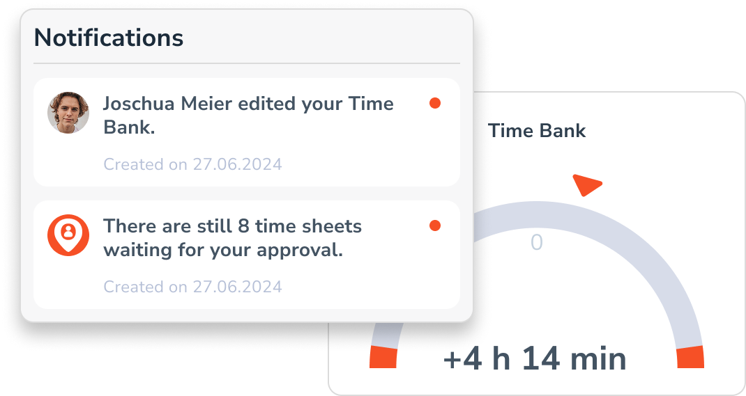 Time Bank mobile View