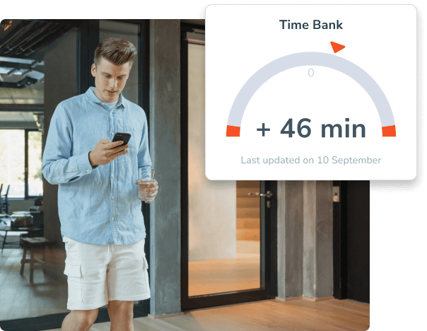 time bank in mobile App