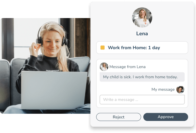 Smarte tools to support remote team coordination (screenshot)