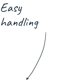 Easy handling